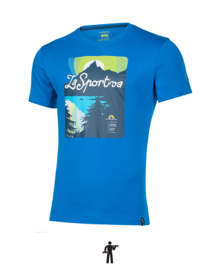 Pánske tričko LA SPORTIVA Lakeview T-Shirt M Electric Blue